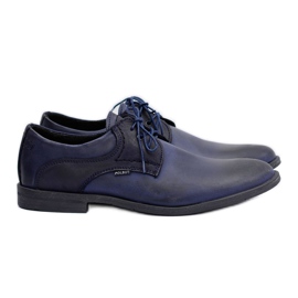 Polbut Scarpe Martel blu navy da uomo classiche