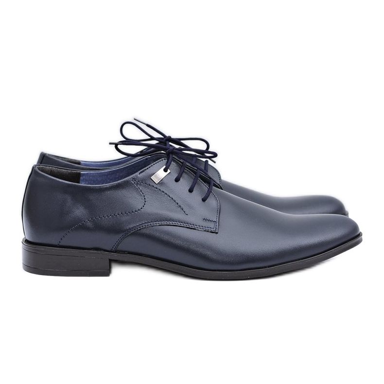 Mario Boschetti Eleganti scarpe formali blu navy Damaso