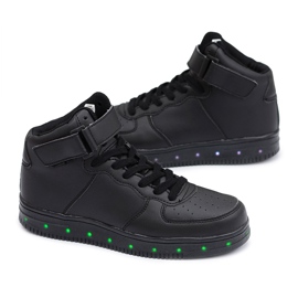 Vico Scarpe sportive da donna CrazyLights nere luminose nero