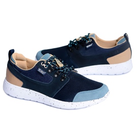 Scarpe sportive blu navy da uomo We Are United