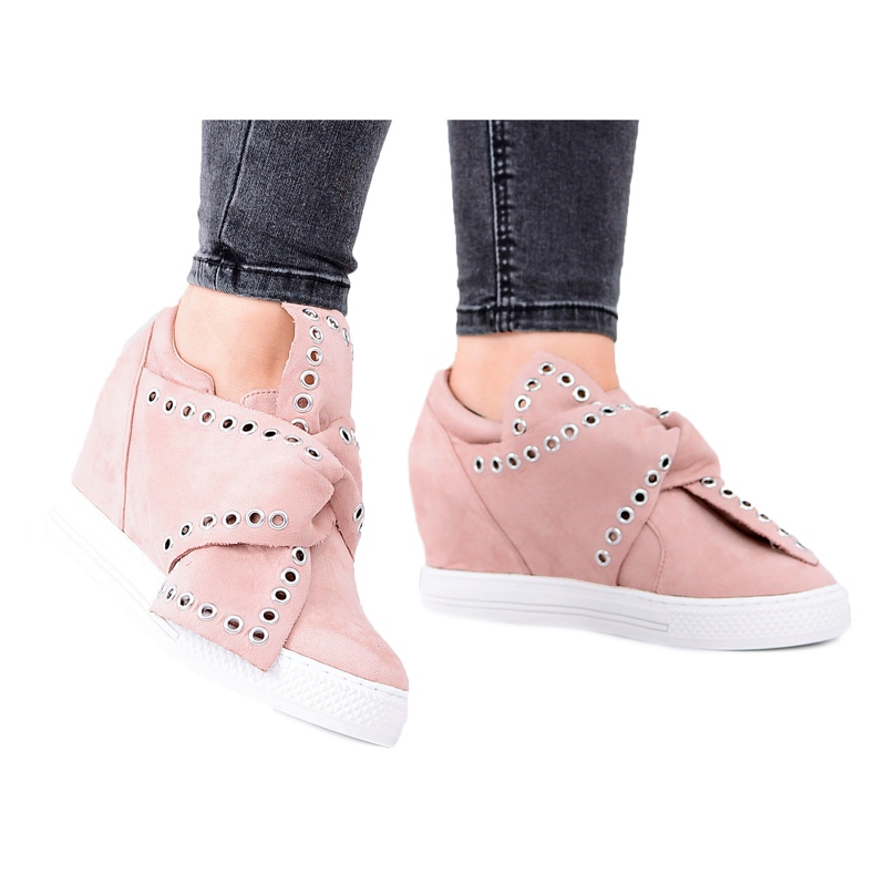 Sneakers da donna Zeppe Lu Boo Rosa Margo