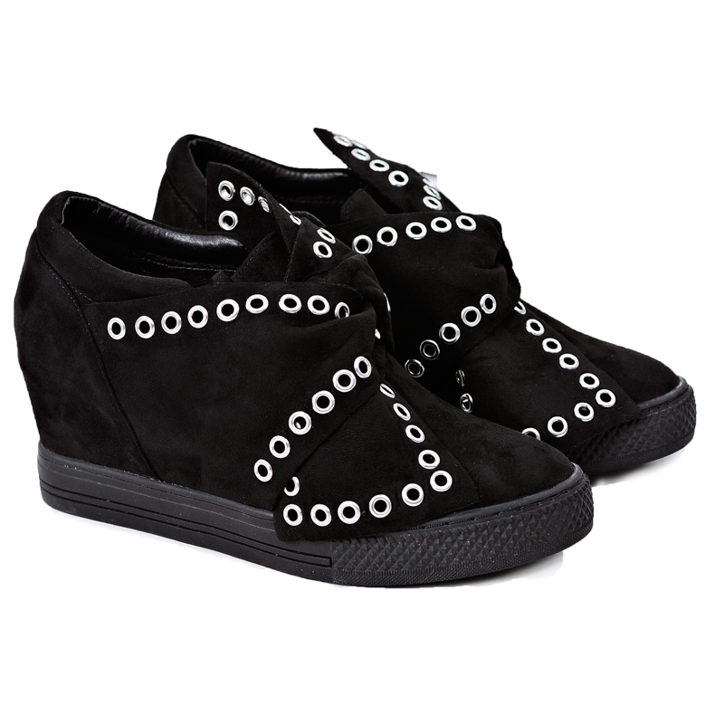 Sneakers da donna Zeppe Lu Boo Nero Margo