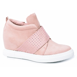 Sneakers Donna Rosa Lu Boo Paillettes PinkSugar