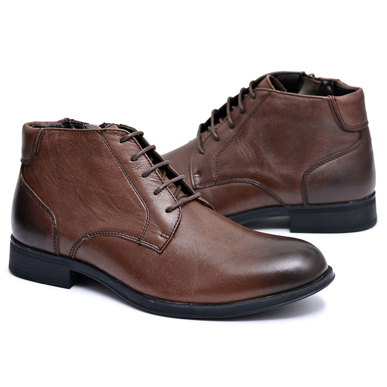 EVE Stivali da uomo, Pelle, Scarpe Artemigo marroni marrone