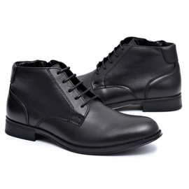 EVE Stivali Uomo Pelle Nero Artemigo scarpe
