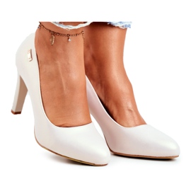 Décolleté da donna Beige Perla su Pilastro Sergio Leone Campbell