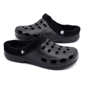 Flameshoes Pantofole da donna Warm Black Kroks Eva nero