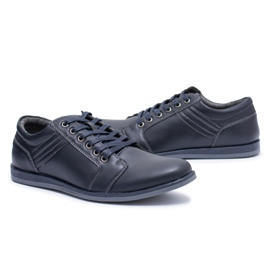 Scarpe casual sportive da uomo Hodor Navy Blue blu navy