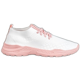 Seastar Scarpe sportive leggere bianco rosa
