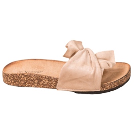 Seastar Pantofole alla moda sulla piattaforma marrone