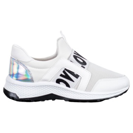 Seastar Slipon sulla piattaforma dell'amore bianca