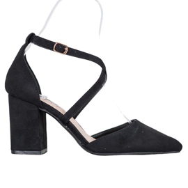 Seastar Décolleté in camoscio nero