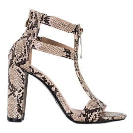 Seastar Sandali Con Cerniera beige multicolore