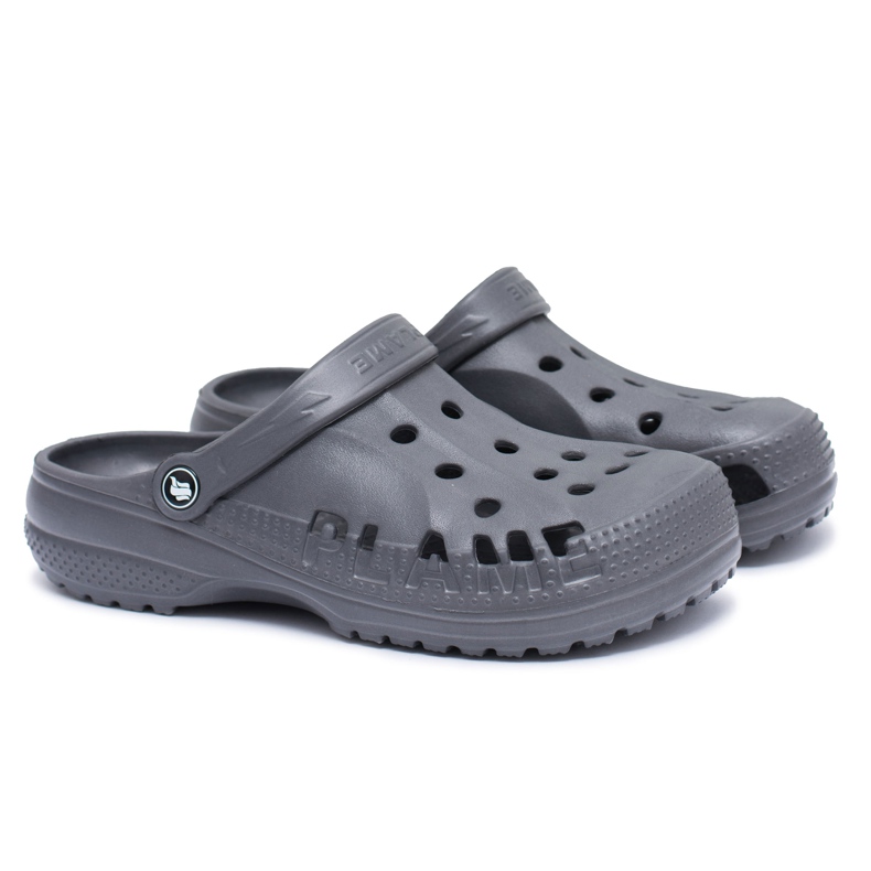 Flameshoes Ciabatte Da Uomo Per Piscina Kroksy Eva Grey grigio