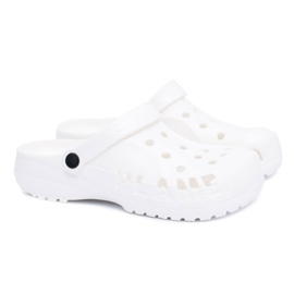Flameshoes Ciabatte Da Uomo Per Piscina Kroksy Eva White bianco
