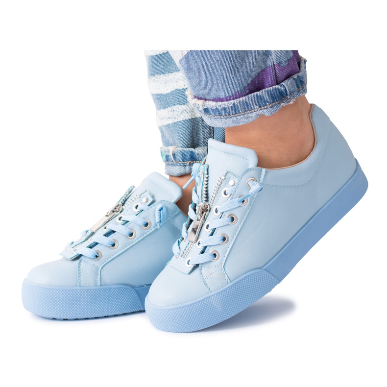 Vices Vizi | Sneakers da donna con cerniera Lolita blu