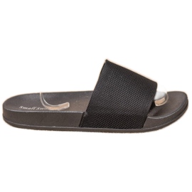 Small Swan Pantofole casual nero