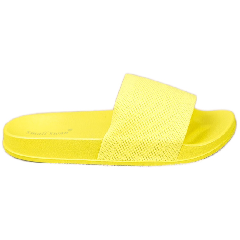 Small Swan Pantofole casual giallo