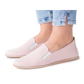 Butmil Ballerine Donna Rosa Pastello Pelle Fresca