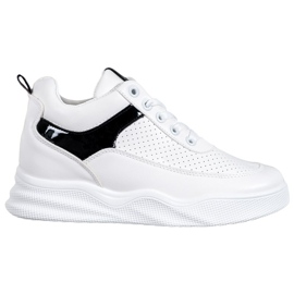 Renda Sneakers in ecopelle bianca