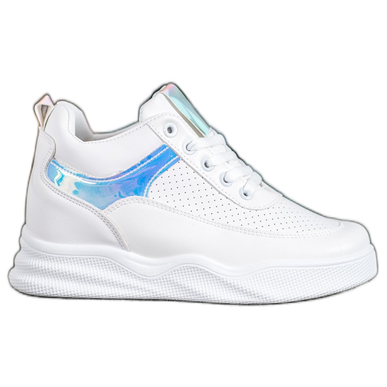 Renda Sneakers in ecopelle bianca