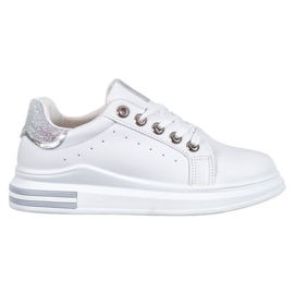 Diamantique Scarpe sportive sulla piattaforma bianco