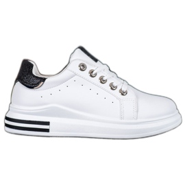 Diamantique Scarpe sportive sulla piattaforma bianco