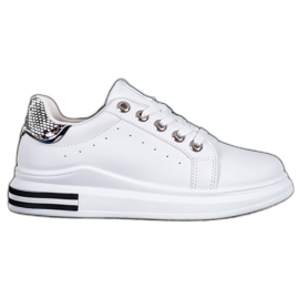 Diamantique Scarpe sportive sulla piattaforma bianco