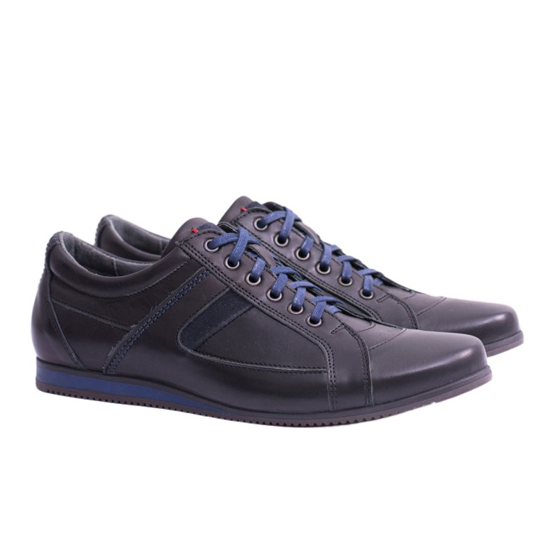 Neex Scarpe Sportive Uomo Pelle Sferis Nero