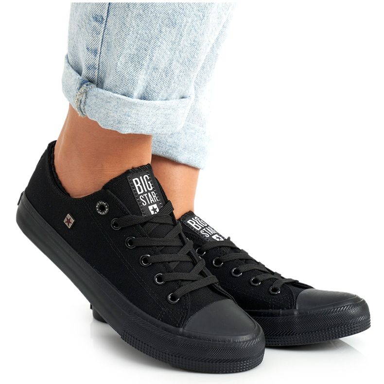 Sneakers Donna Big Star Nere AA274009 nero