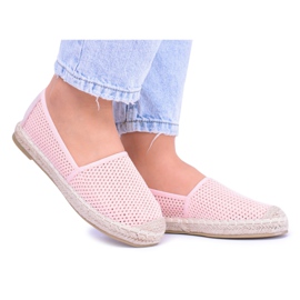 Espadrillas rosa traforate da donna Asumi