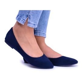 SEA Ballerine Donna Blu Navy Suede Bueno