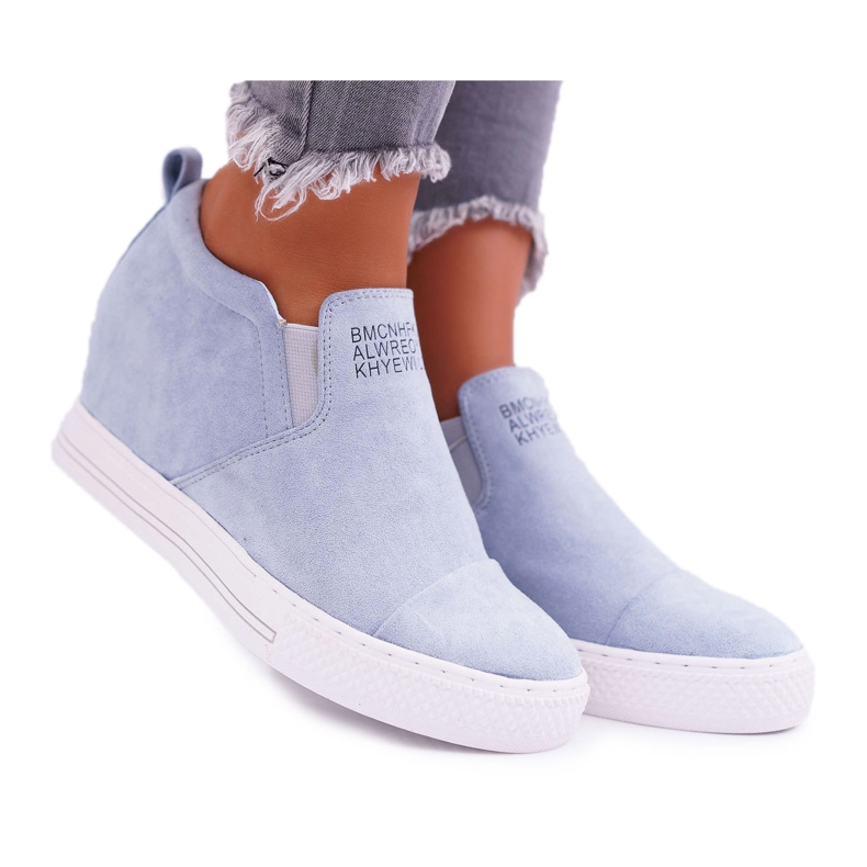 Sneakers Snekers da Donna Lu Boo Slip Blu Kaori