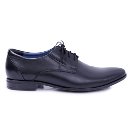 Bednarek Polish Shoes Brogues da uomo Bednarek Eleganti scarpe formali in pelle nere Franko nero