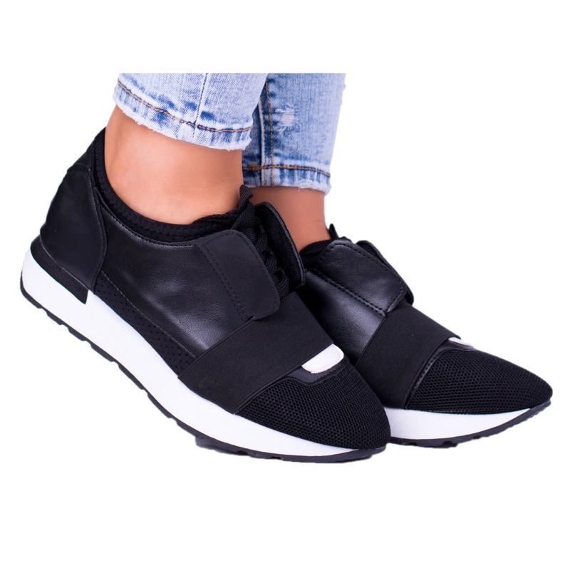 Scarpe Sportive Nere da Donna Lu Boo Madoni nero
