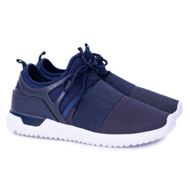 Scarpe sportive uomo blu navy Roveo