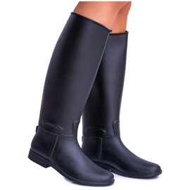 Balada Hoolin Galoshes da donna alta nera nero