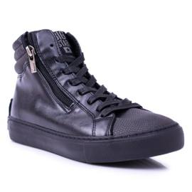 Sneakers alte nere da donna Big Star BB274728 nero