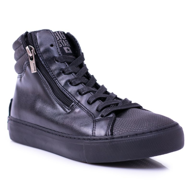 Sneakers alte nere da donna Big Star BB274728 nero