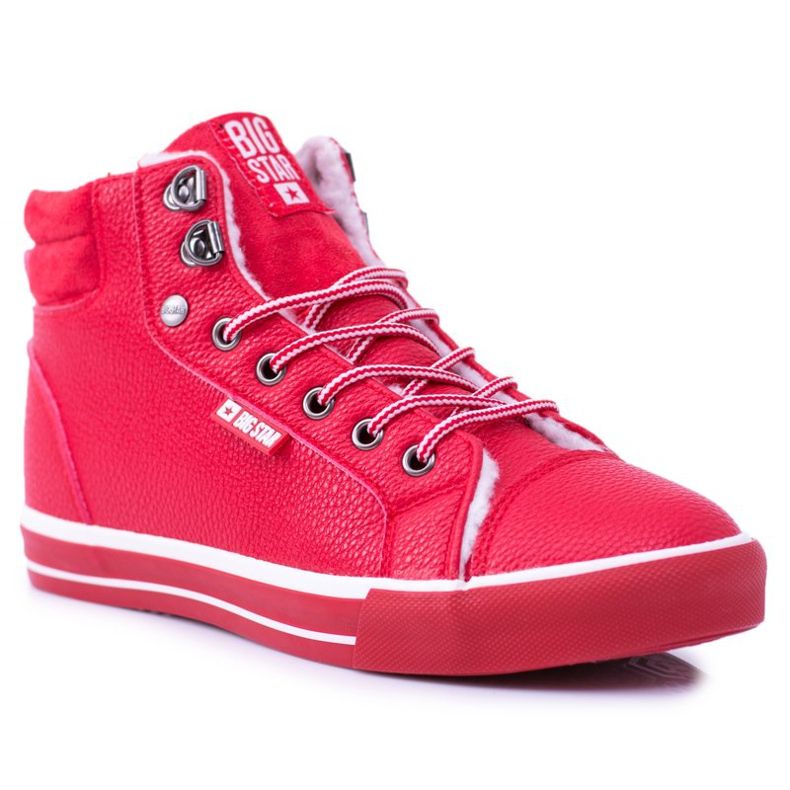 Sneakers da donna Big Star isolate rosse BB274003 rosso