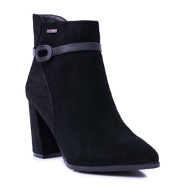 Stivaletti Big Star in camoscio nero BB274383
