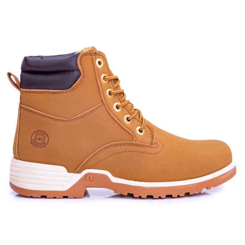 Caldi scarponi da trekking da uomo Camel Smith's Endurance marrone