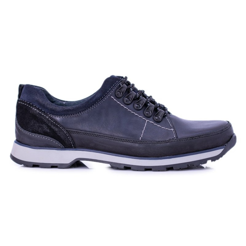 KOMODO Scarpe Brogue Uomo Blu Navy Outdoor Ivar2