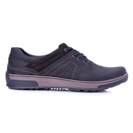 KOMODO Scarpe casual Ventrillo da uomo nere nero