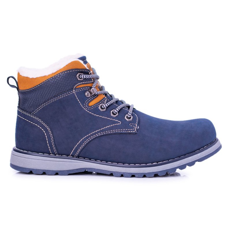 Vico Calde scarpe da trekking da uomo blu navy con pile Nuss