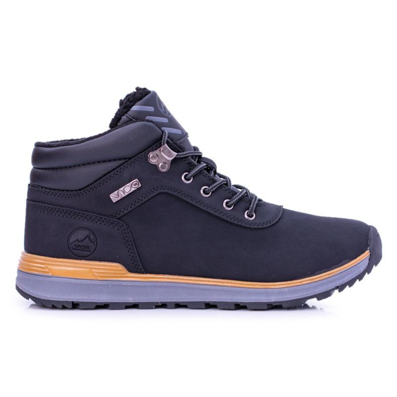 Vico Scarpe Trekking Uomo Nere Preventi con pile nero
