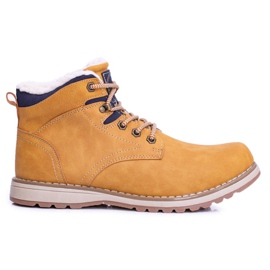 Vico Calde scarpe da trekking da uomo con pile Camel Nuss marrone