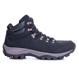 EVE Scarpe Da Trekking Calde Da Uomo Nere Jax nero