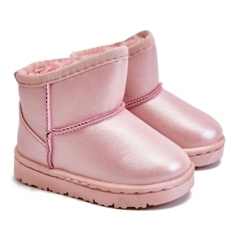 FRROCK Caldi stivali da neve rosa Scooby per bambini