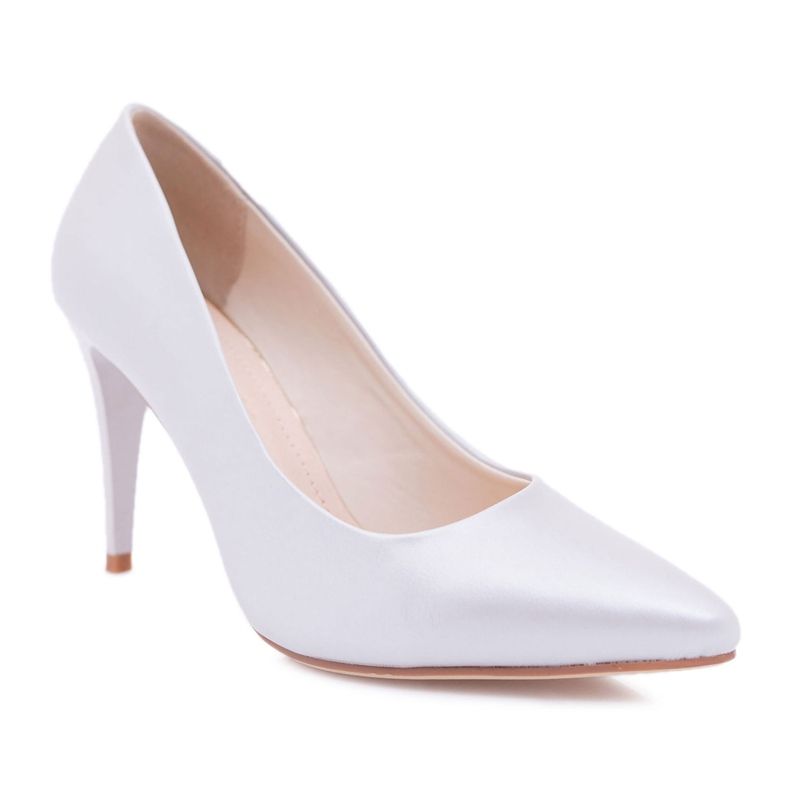 Sergio Leone Pearl Pumps Tacchi a spillo Argento Feliciana grigio